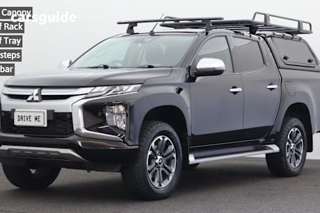 Black 2020 Mitsubishi Triton Double Cab Pick Up Gls (4X4)