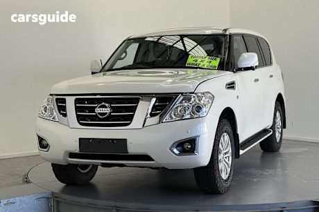 White 2019 Nissan Patrol Wagon Ti (4X4)