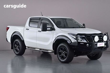 White 2018 Mazda BT-50 Dual Cab Utility Xt (4X4) (5Yr)
