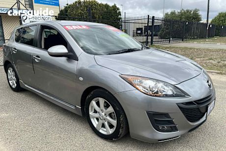 Grey 2010 Mazda 3 Hatchback Maxx Sport