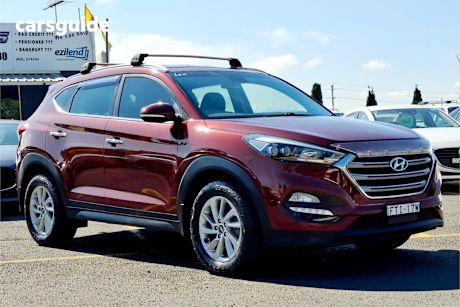 Red 2015 Hyundai Tucson Wagon Elite (Awd)