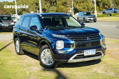 Blue 2024 Mitsubishi Outlander Wagon Ls 7 Seat (Awd)