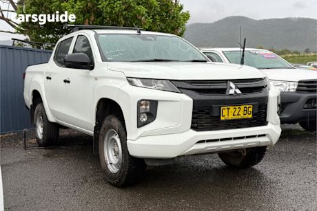 White 2018 Mitsubishi Triton Ute Tray GLX ADAS