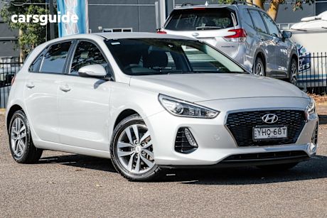 Silver 2017 Hyundai I30 Hatchback Active