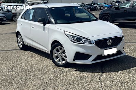 White 2022 MG MG3 Hatchback Core