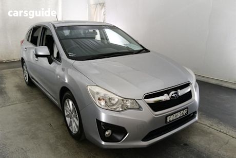 Silver 2012 Subaru Impreza Hatchback 2.0I-L (Awd)
