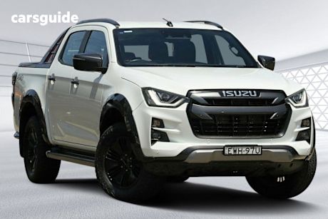White 2022 Isuzu D-MAX Crew Cab Utility X-Terrain (4X4)