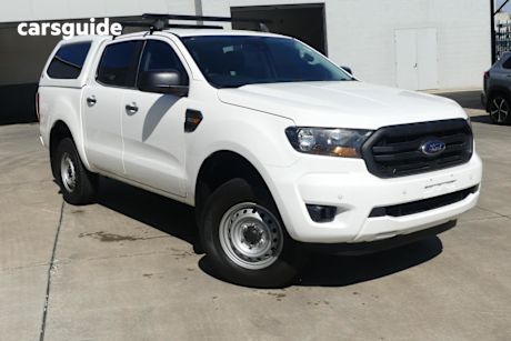 White 2020 Ford Ranger Double Cab Chassis Xl 2.2 Hi-Rider (4X2)
