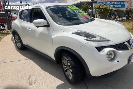 White 2015 Nissan Juke Wagon Ti-S (Awd)