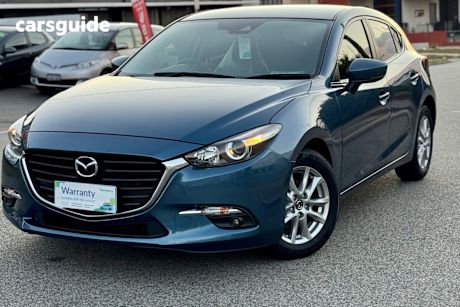 Blue 2018 Mazda 3 Hatchback Sp25 (5Yr)