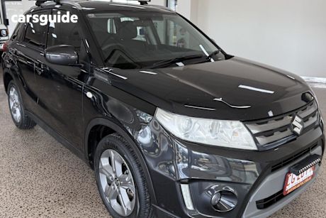 Black 2016 Suzuki Vitara Wagon Rt-S