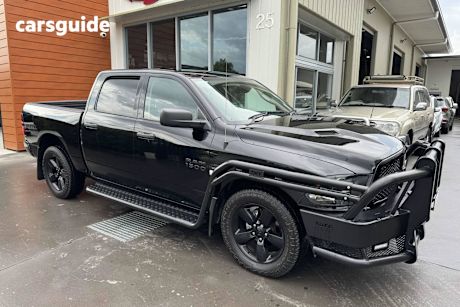 Black 2023 Ram 1500 Crew Cab Utility Express