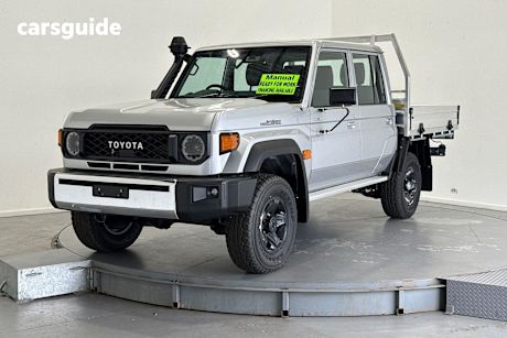 Silver 2025 Toyota Landcruiser Double Cab Chassis Lc79 Gxl + Diff Locks