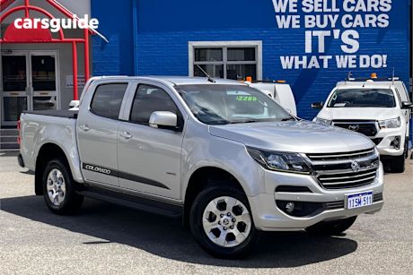 Silver 2018 Holden Colorado Crew Cab Pickup Lt (4X2)