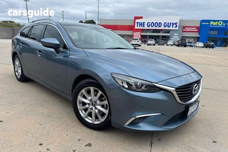Blue 2016 Mazda 6 Wagon Touring