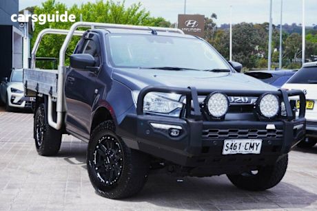 Grey 2021 Isuzu D-MAX Cab Chassis Sx (4X2) High-Ride