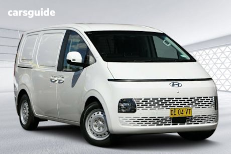 White 2022 Hyundai Staria Van Load 2S 2.2D Liftback