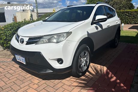 White 2015 Toyota RAV4 Wagon Gx (2Wd)