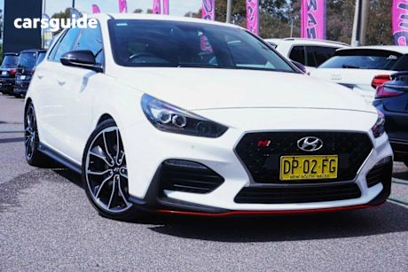 White 2020 Hyundai I30 Hatchback N Performance