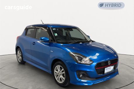 Blue 2018 Suzuki Swift Hatch HYBRID RS