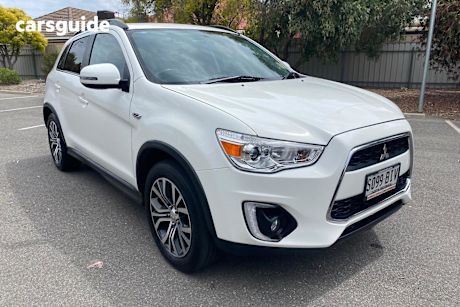 White 2015 Mitsubishi ASX Wagon Ls (2Wd)