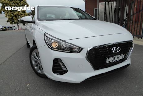White 2019 Hyundai I30 Hatchback Go