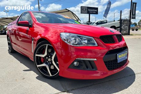 Red 2013 HSV Maloo Utility
