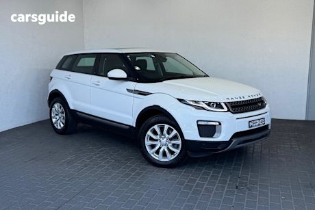 White 2017 Land Rover Range Rover Evoque Wagon Td4 150 Se