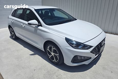 White 2020 Hyundai I30 Hatchback Active