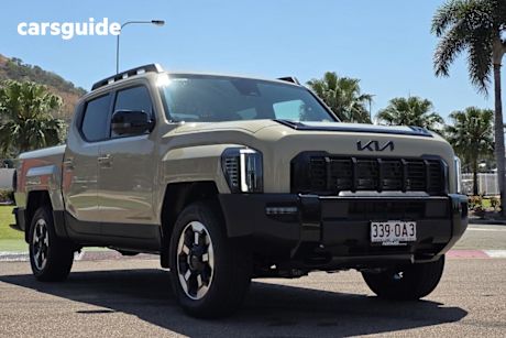 Beige 2025 Kia Tasman Double Cab Pick Up X-Line (4X4) (0.9T) Bdy Fender