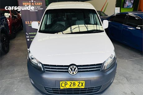White 2013 Volkswagen Caddy Wagon Tdi250 Trendline