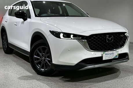 White 2022 Mazda CX-5 SUV