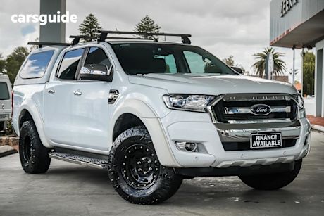 White 2017 Ford Ranger Dual Cab Utility Xlt 3.2 (4X4)