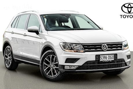 White 2016 Volkswagen Tiguan Wagon 110 Tsi Comfortline