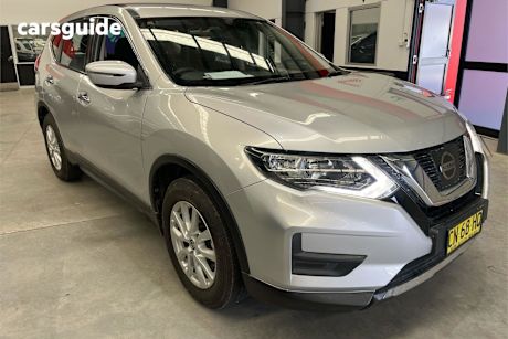 Silver 2017 Nissan X-Trail Wagon St (2Wd)