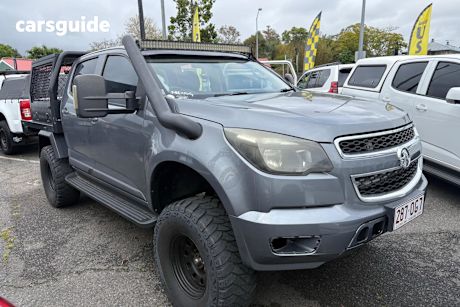 Grey 2016 Holden Colorado Crew Cab Pickup Ls (4X4)