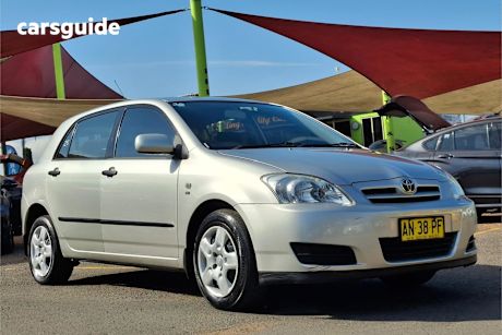 Silver 2006 Toyota Corolla Hatchback Ascent Seca
