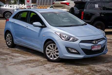 Blue 2012 Hyundai I30 Hatchback Active
