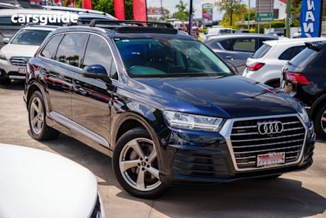 Blue 2018 Audi Q7 Wagon 3.0 Tdi Quattro