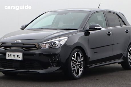 Black 2020 Kia RIO Hatchback Gt-Line