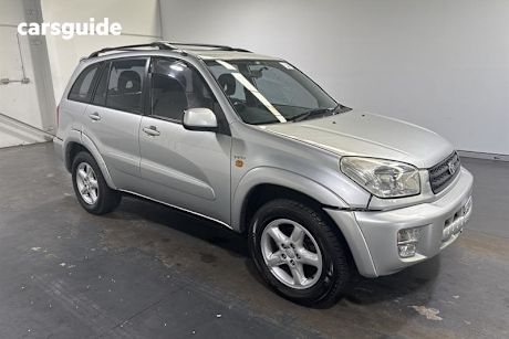 Silver 2002 Toyota RAV4 Wagon Cruiser (4X4)