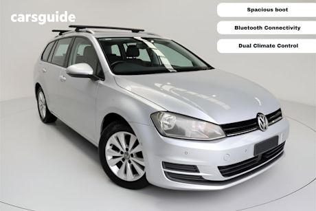 Silver 2014 Volkswagen Golf Wagon 90 Tsi Comfortline