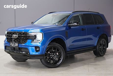 Blue 2023 Ford Everest Wagon Sport (4X4)