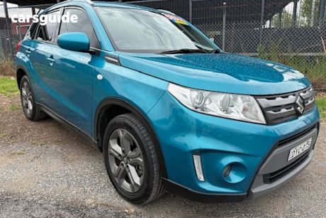 Blue 2016 Suzuki Vitara Wagon Rt-S