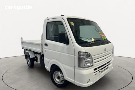 White 2023 Suzuki Carry Ute Tray LIFT DUMP