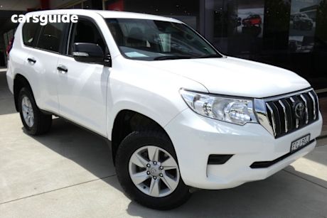White 2022 Toyota Landcruiser Prado Wagon Gx