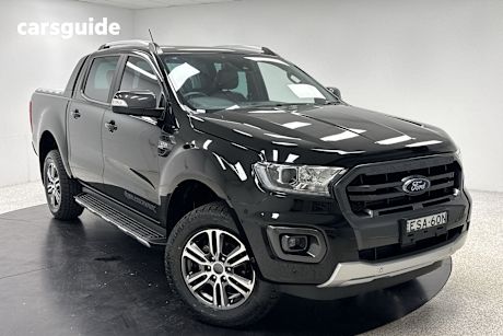 Blue 2021 Ford Ranger Double Cab Pick Up Wildtrak 3.2 (4X4)