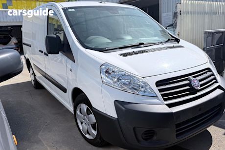 White 2013 Fiat Scudo Van Lwb