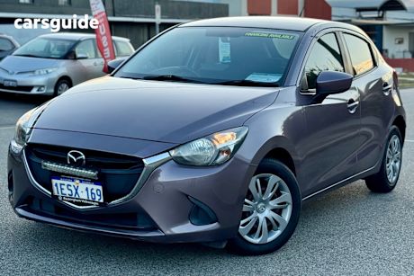 Brown 2015 Mazda 2 Hatchback Neo