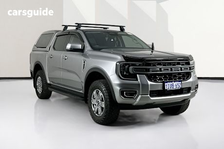 Silver 2022 Ford Ranger Double Cab Pick Up Xlt 3.0 (4X4)